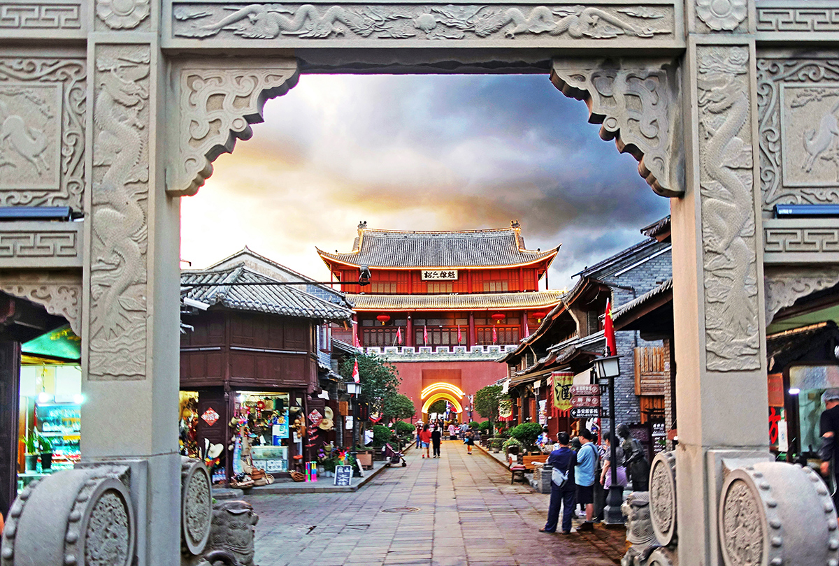 从古建筑看大理巍山（刘文波 通讯员 彭晓侠 摄）