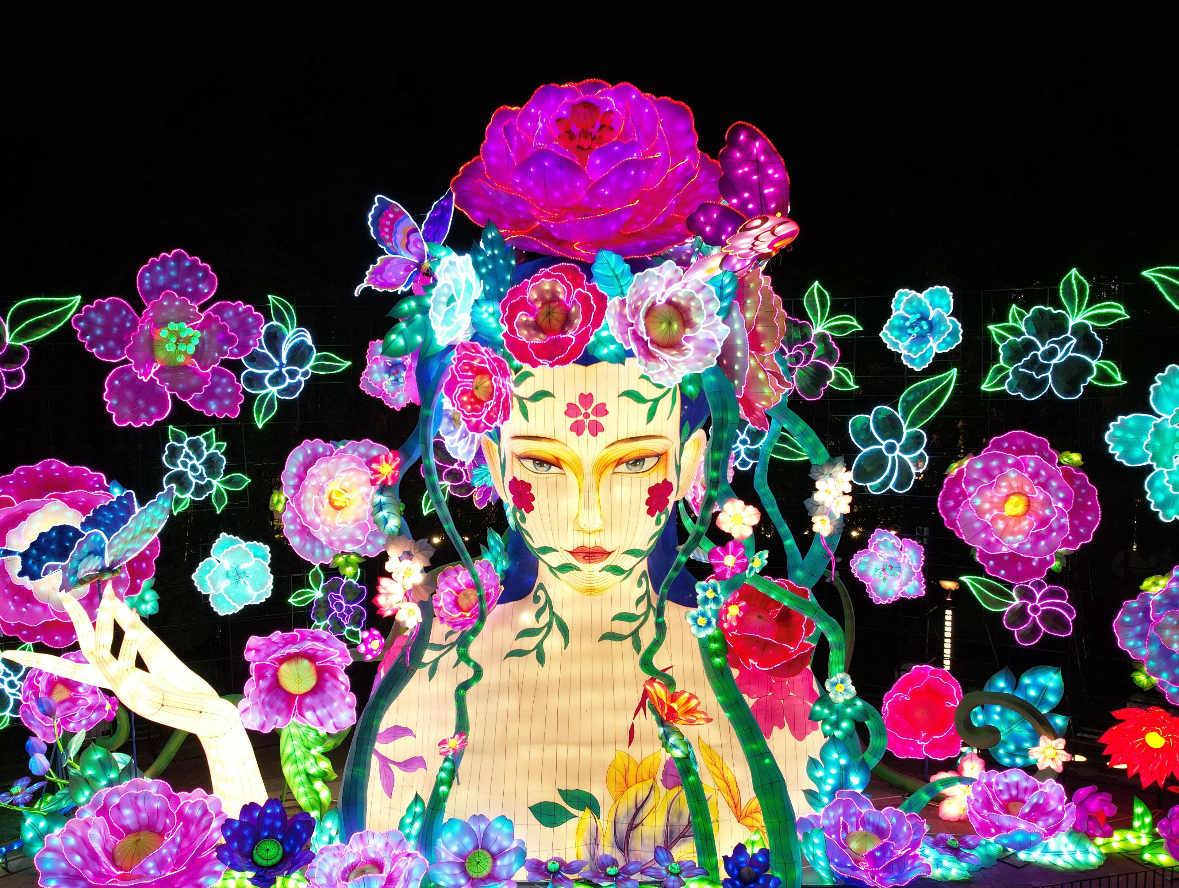 大观公园    滇池夜宴-2024大观楼灯展  “春城花仙子—睡美人”.jpg