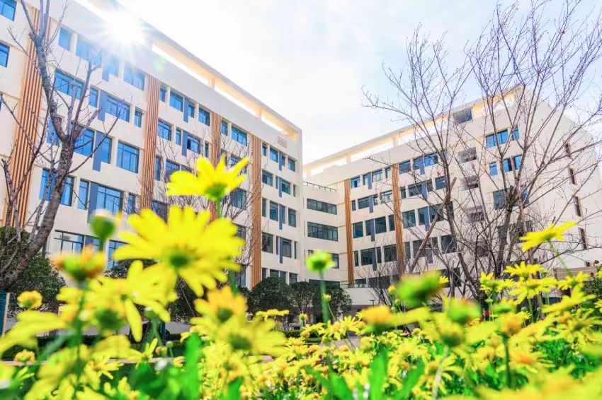 度假区二小拥金路校区春色