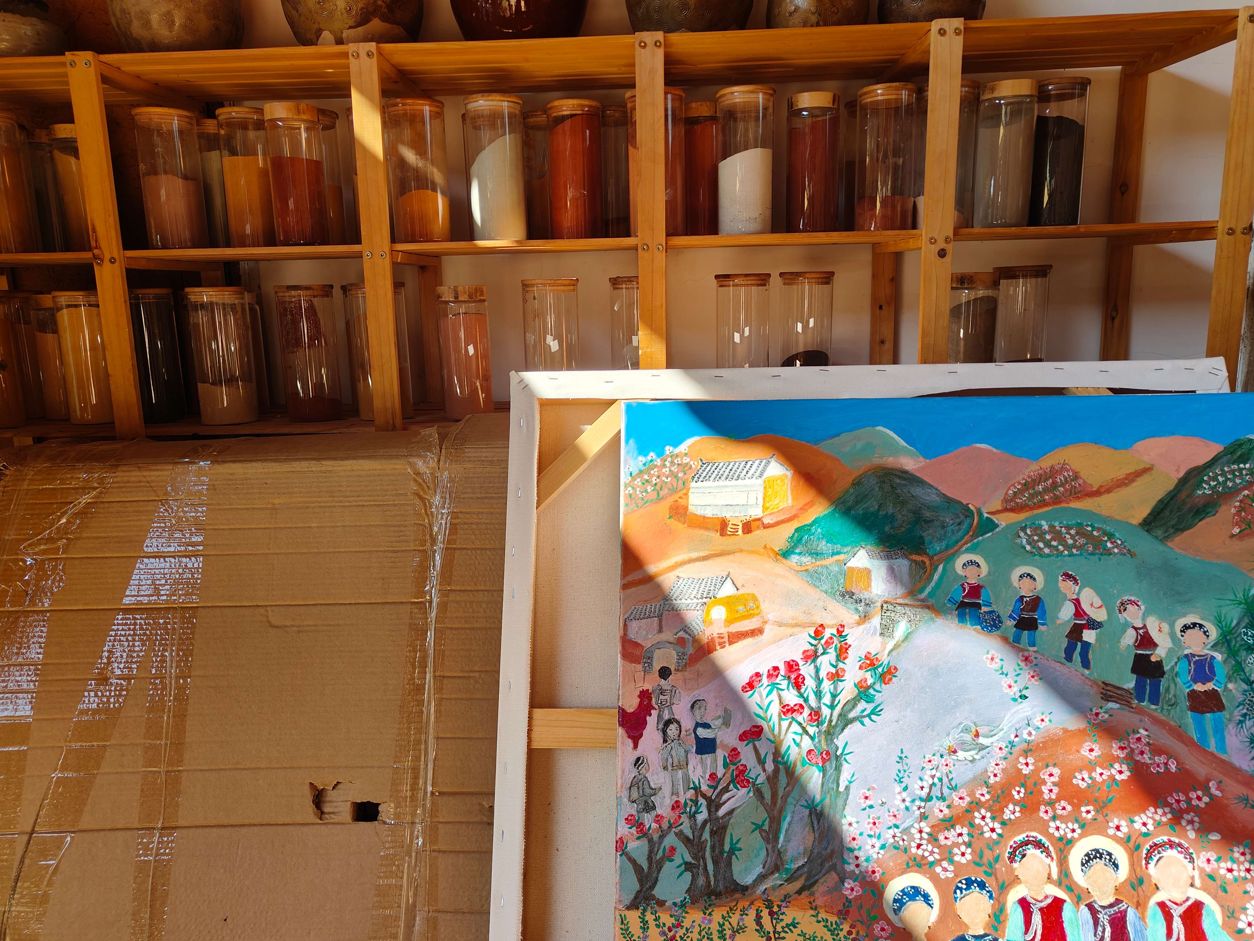 追风逐花 爱在大理 | 白族奶奶的色彩世界：双廊农民画家的故事