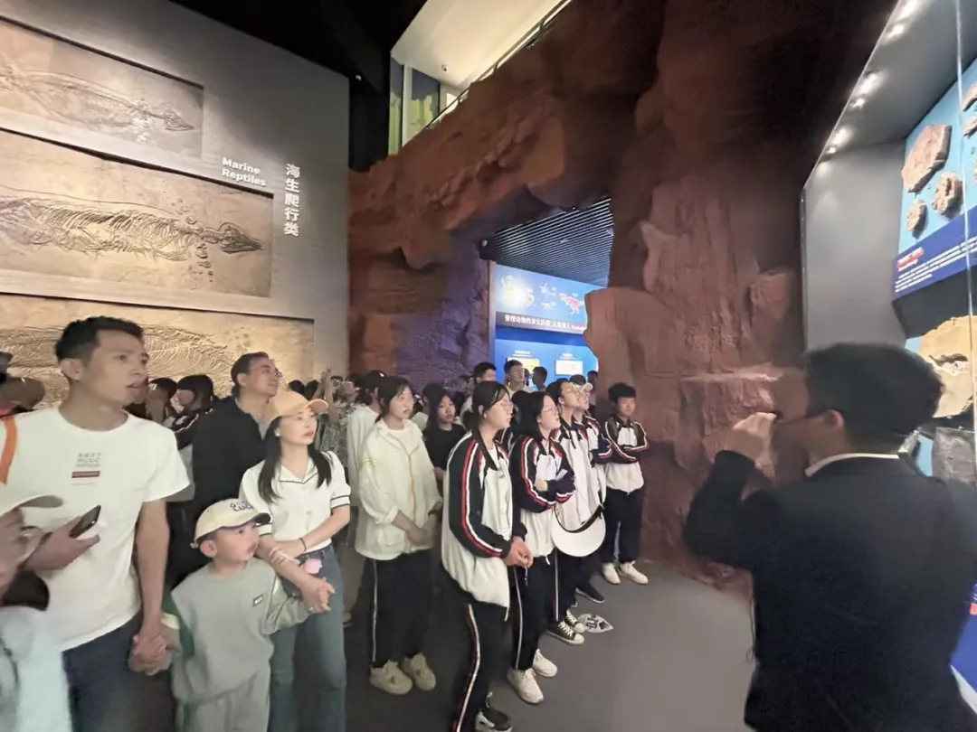 昆一中晋宁学校学子赴抚仙湖开展劳动与古生物遗址研学活动