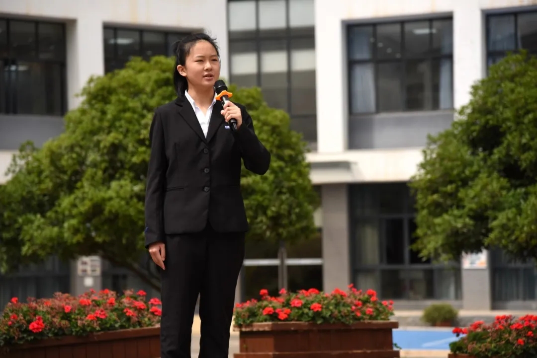 云附西林分校举行初二离队及入团仪式