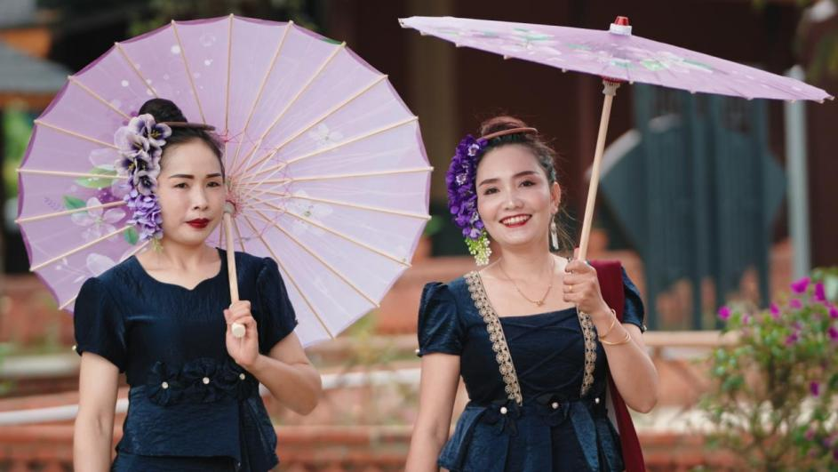 沿着边境看中国｜云南景洪曼费村：盛产“幸福”的地方