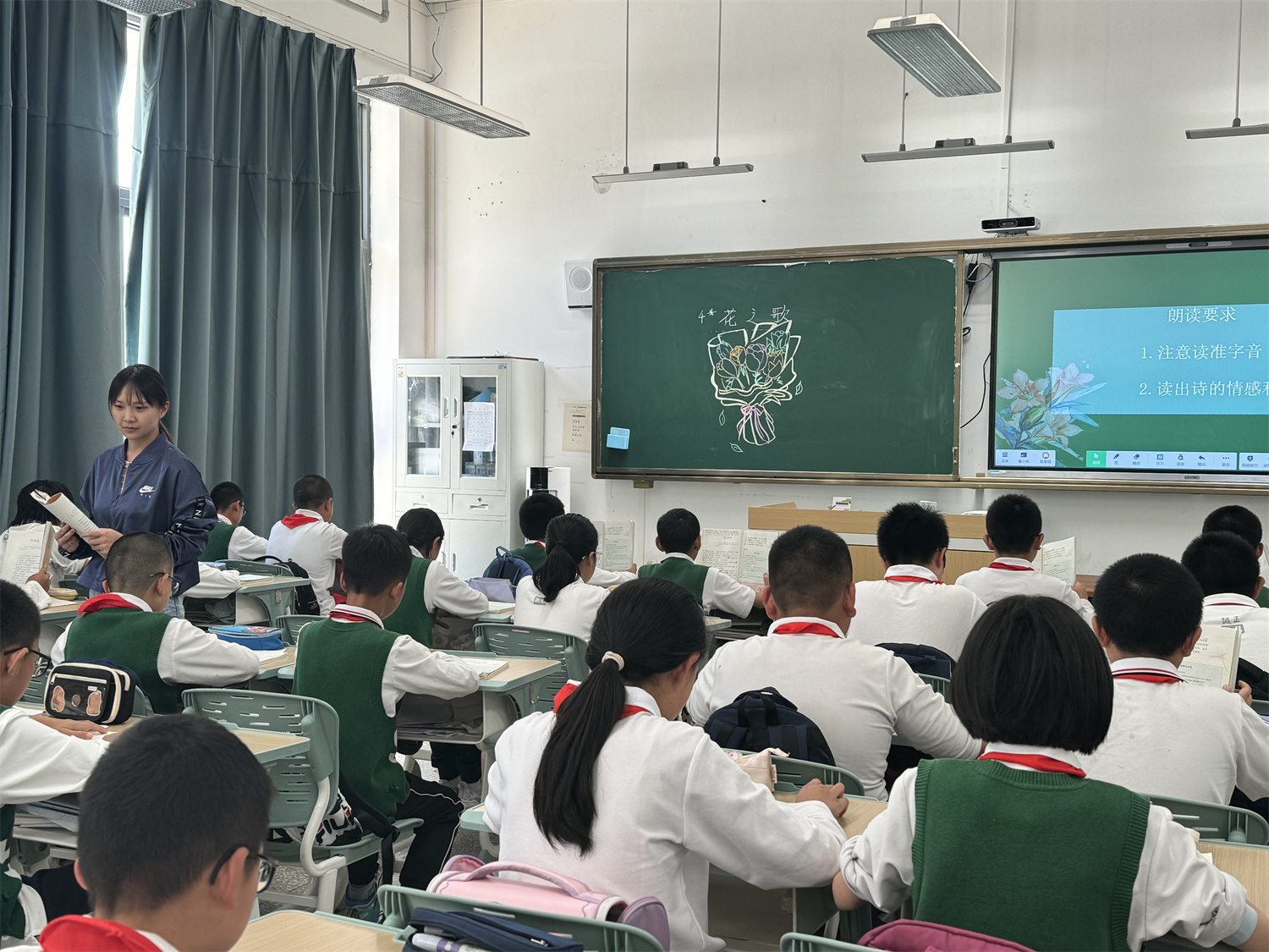 西林附中第六届课堂教学大赛圆满落幕（小学语文）