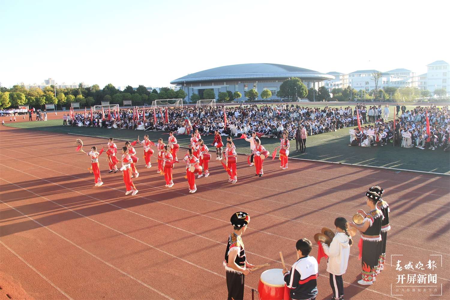 昆一中晋宁学校2024冬运会开幕