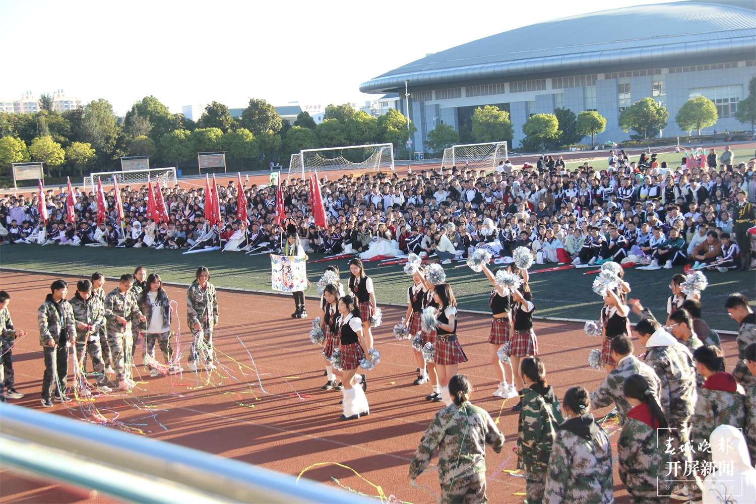 昆一中晋宁学校2024冬运会开幕