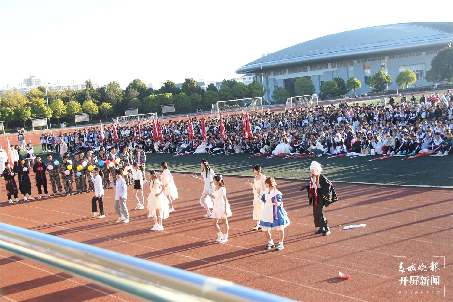 昆一中晋宁学校2024冬运会开幕
