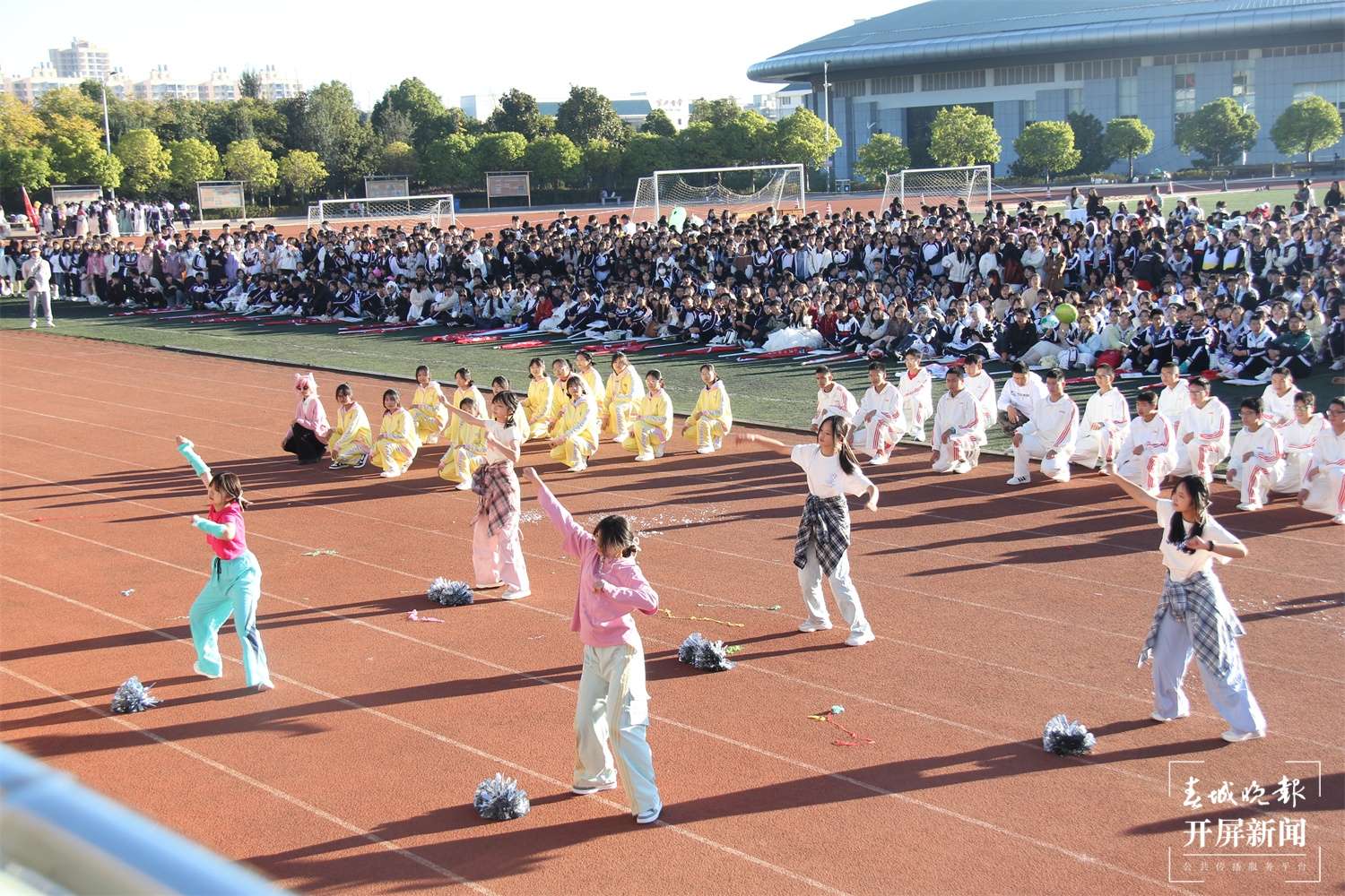 昆一中晋宁学校2024冬运会开幕