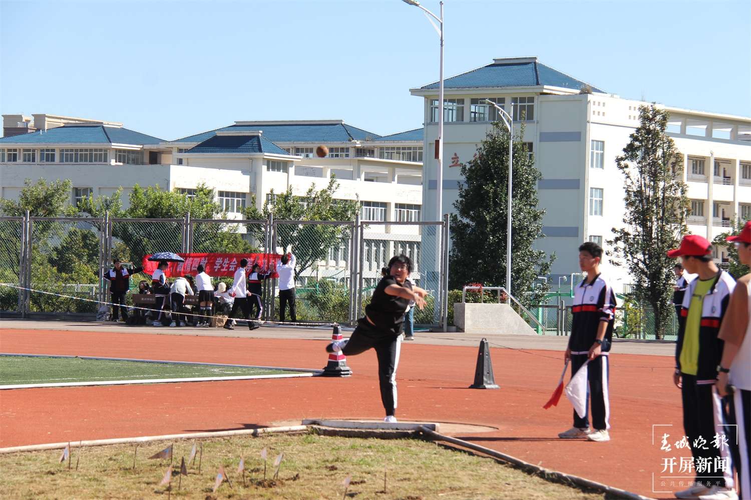 昆一中晋宁学校2024冬运会开幕