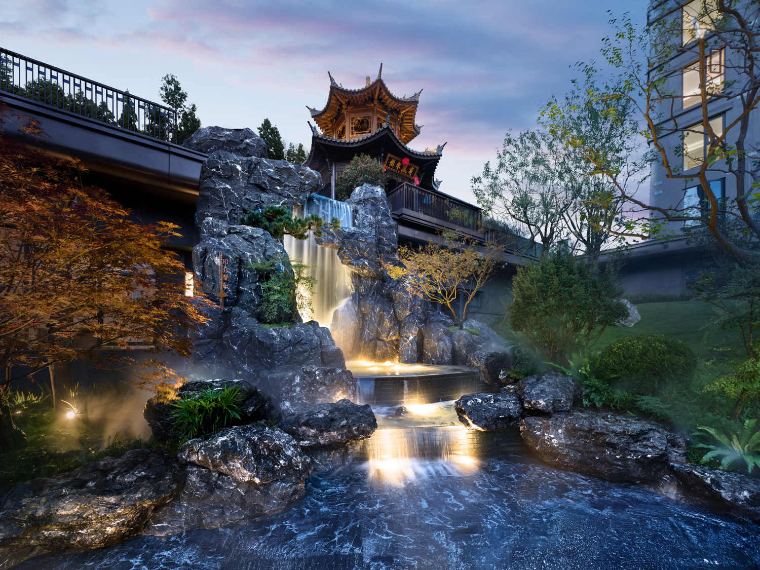 金川翠屿实拍图