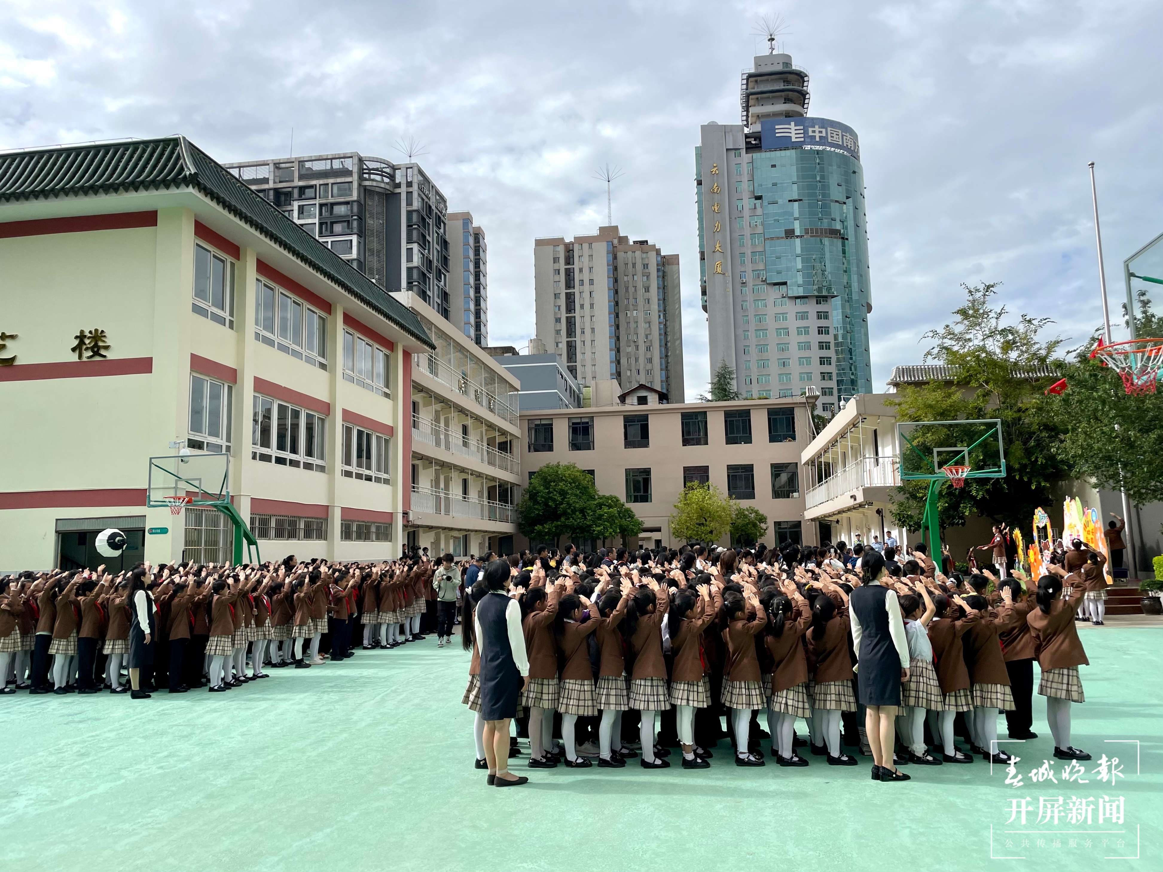 古幢小学开学
