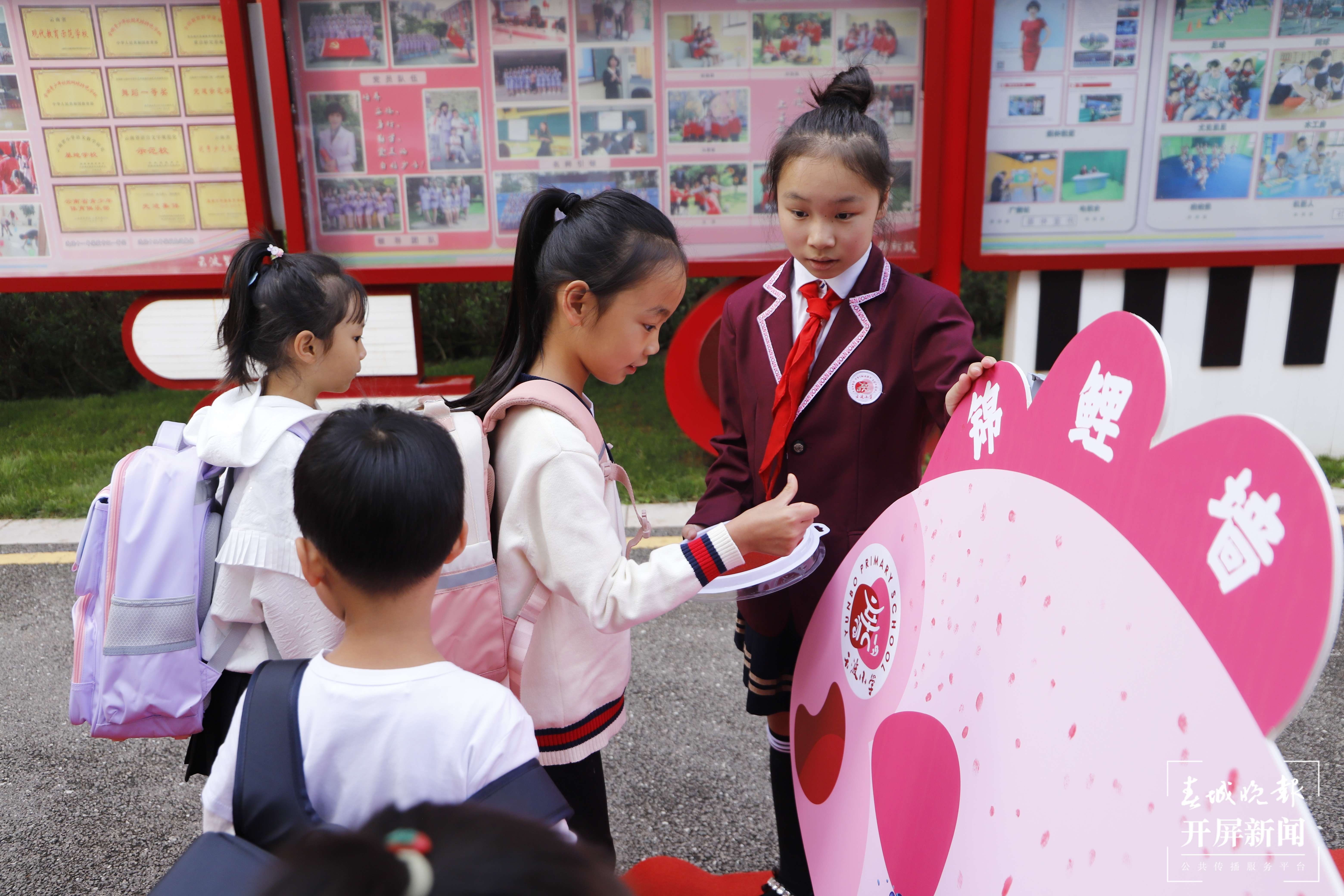 云波小学开学