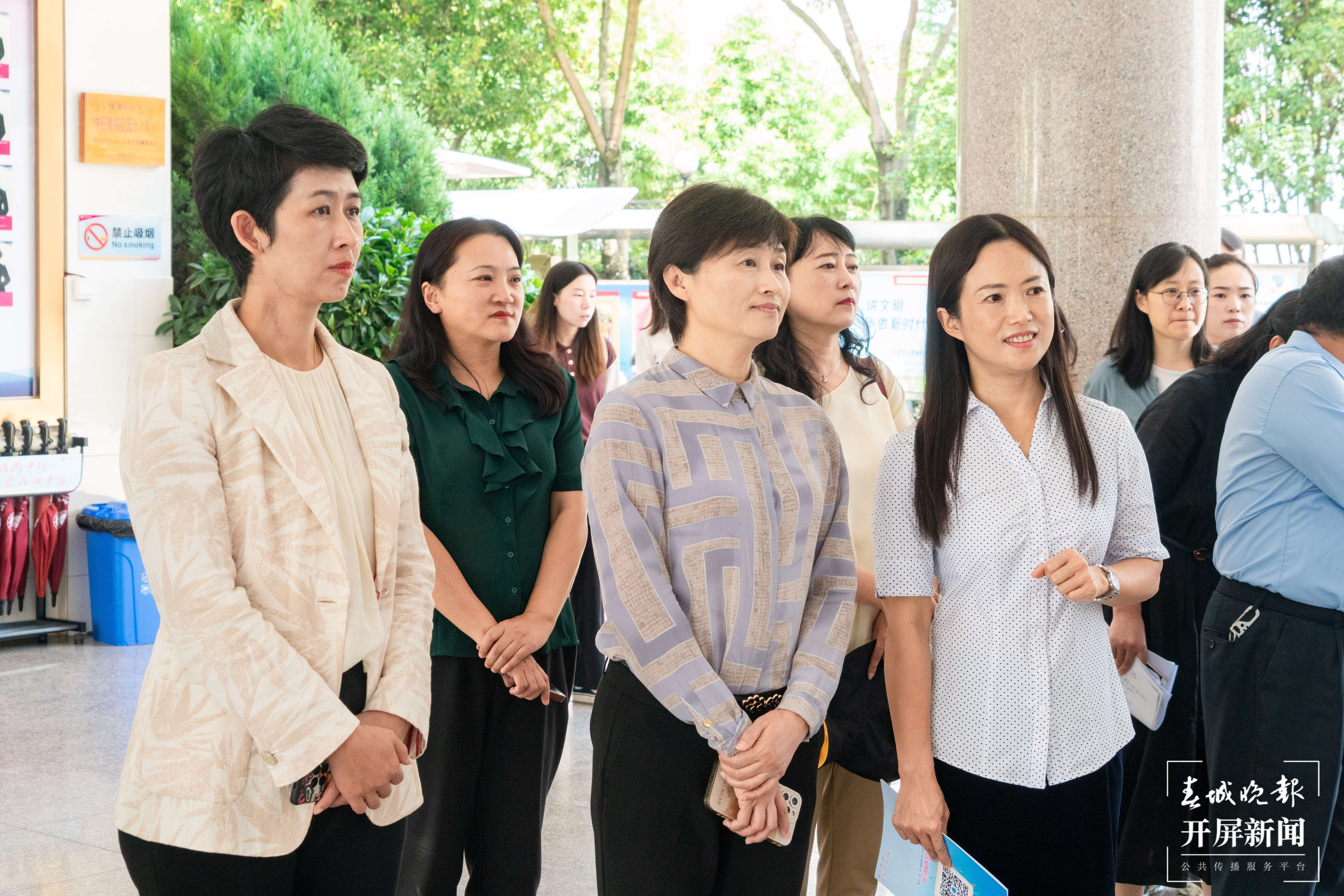 金康园小学调研