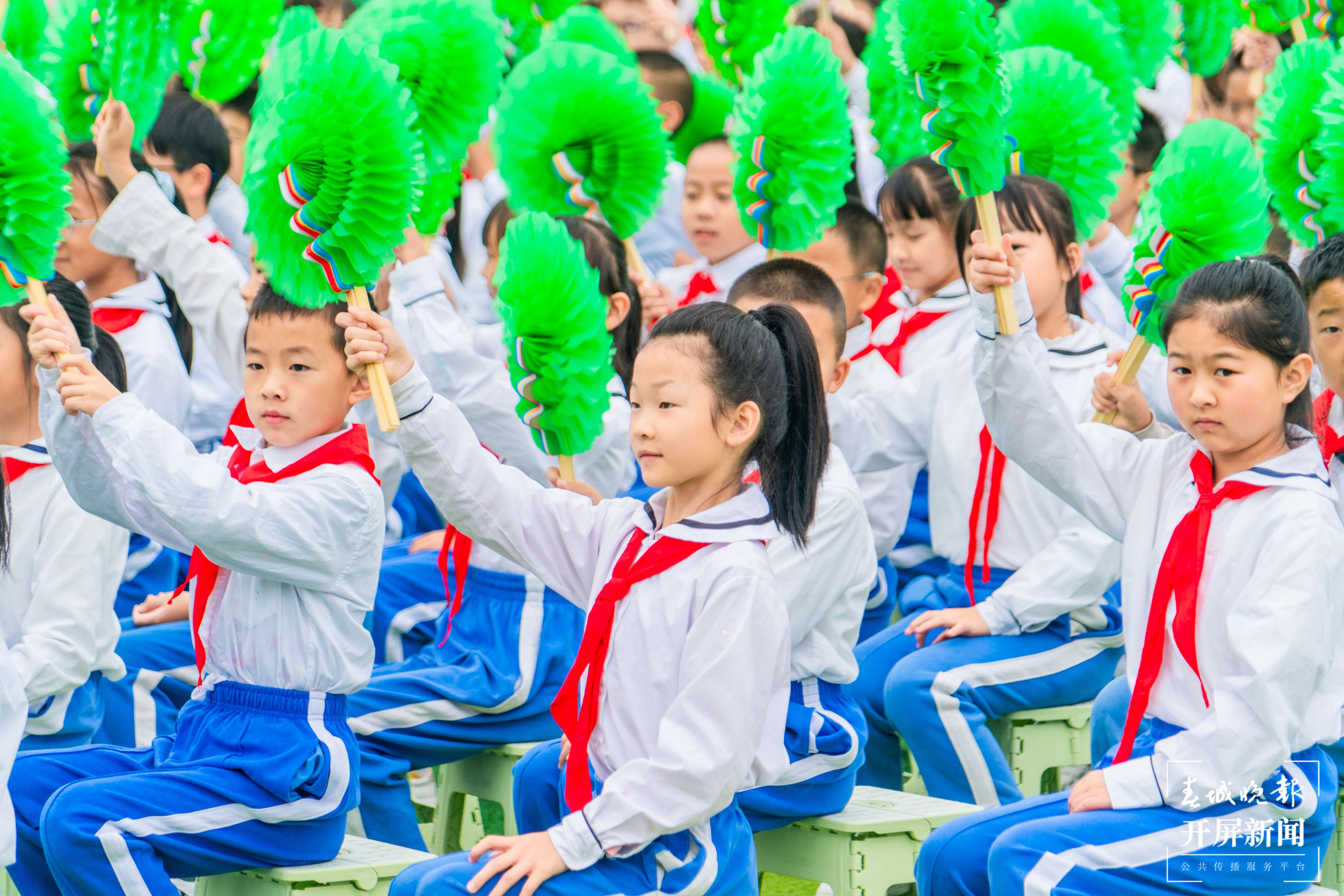 书林一小福海校区建队日