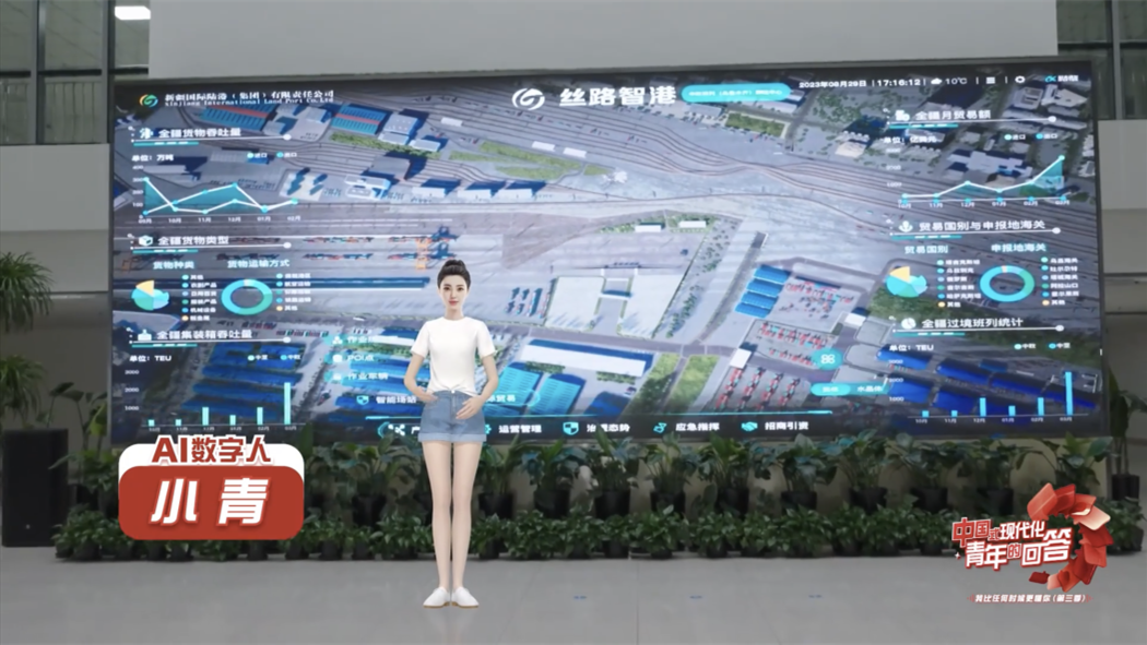 中国式现代化·青年的回答丨中欧班列如何加“数”前行？