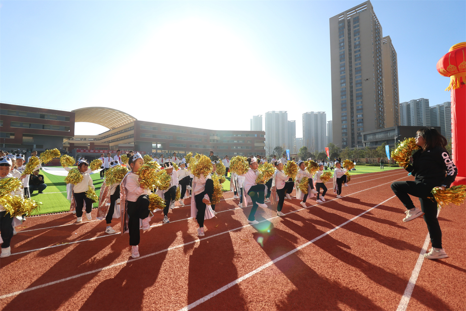 云大附中西山学校运动会