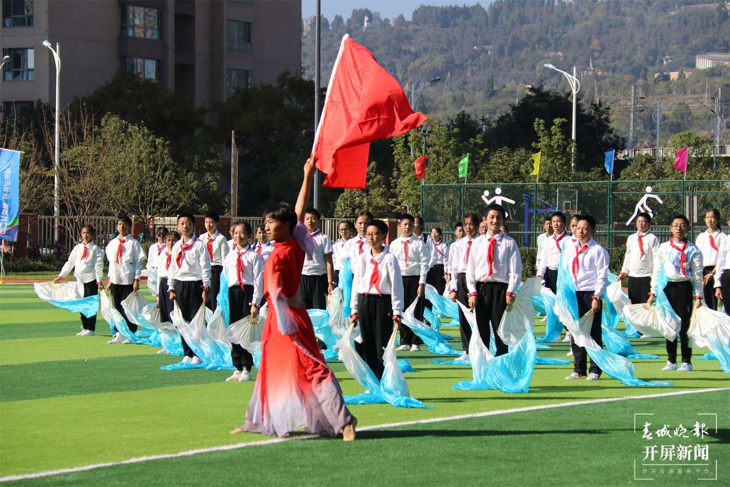 云大附中西山学校运动会