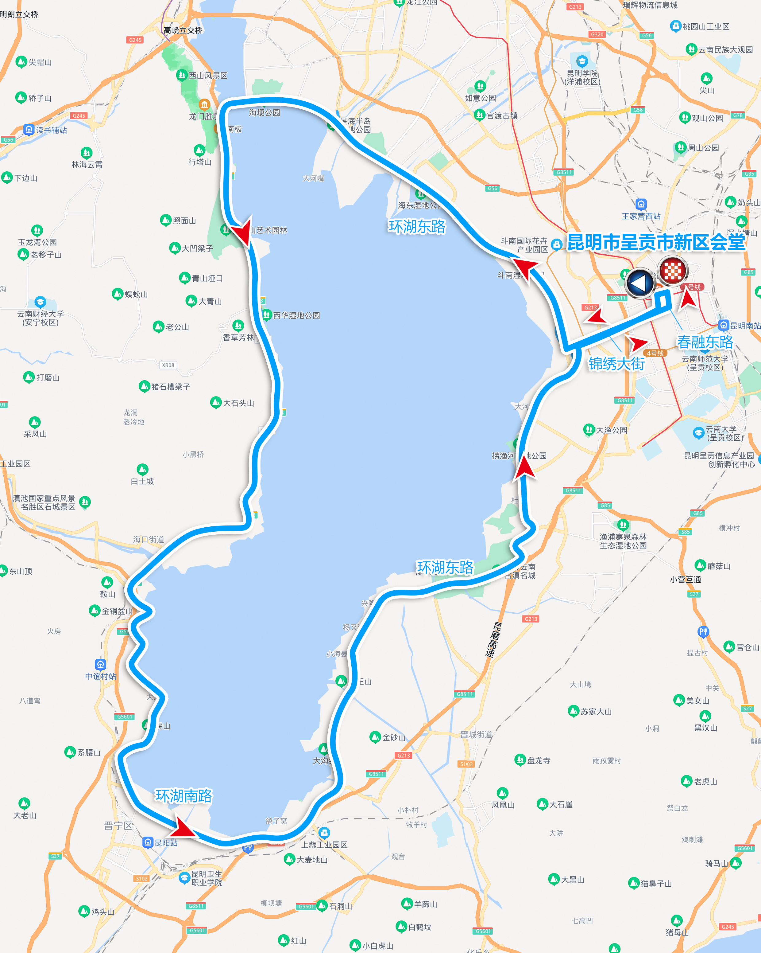 男子公路专业组、男子公路青少年组路线示意图.png