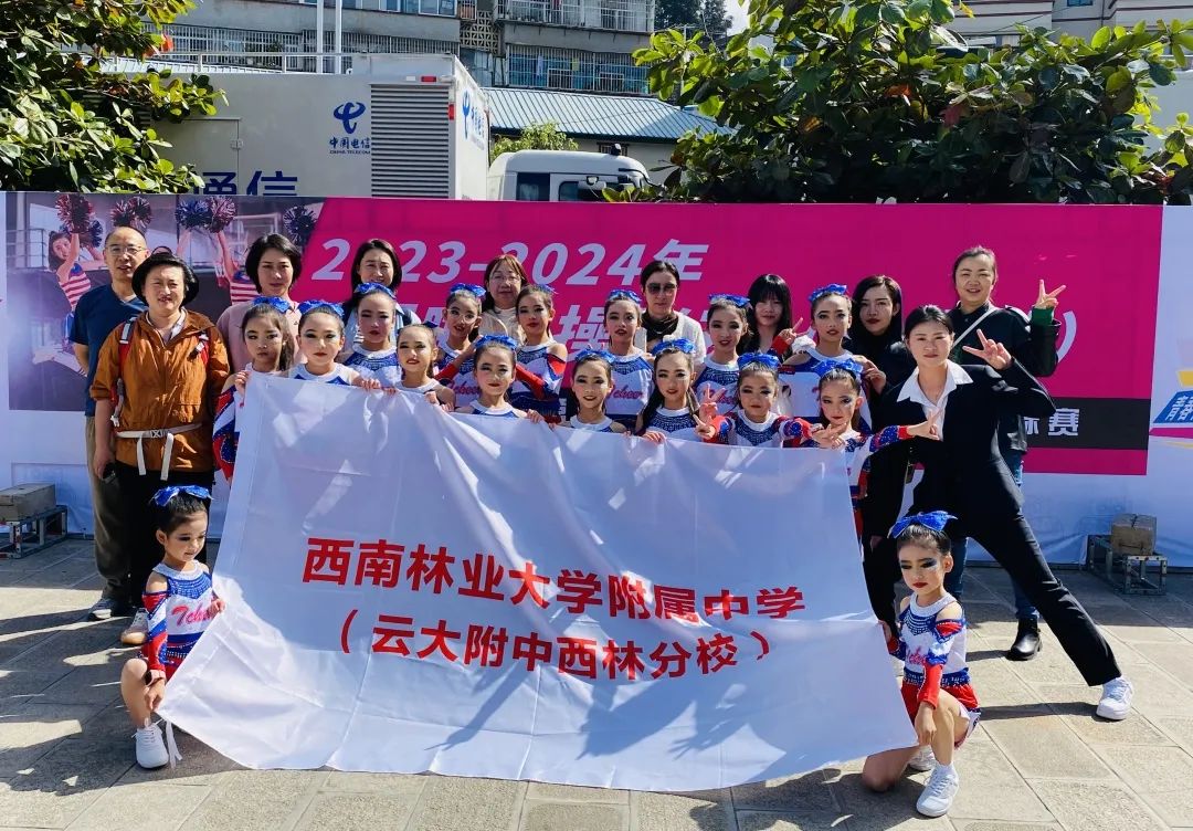 喜报!西林附中啦啦操队在全省锦标赛中获得优异成绩