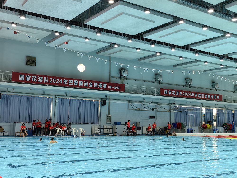 中国花游队（图源 新华社）