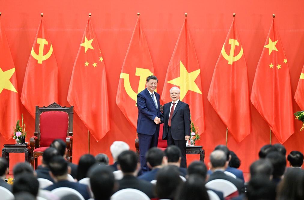 高清大图｜习近平总书记圆满结束对越国事访问