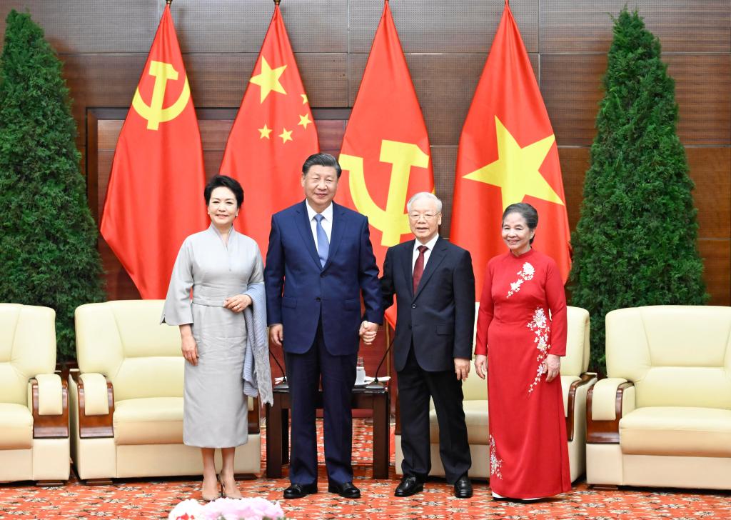 高清大图｜习近平总书记圆满结束对越国事访问