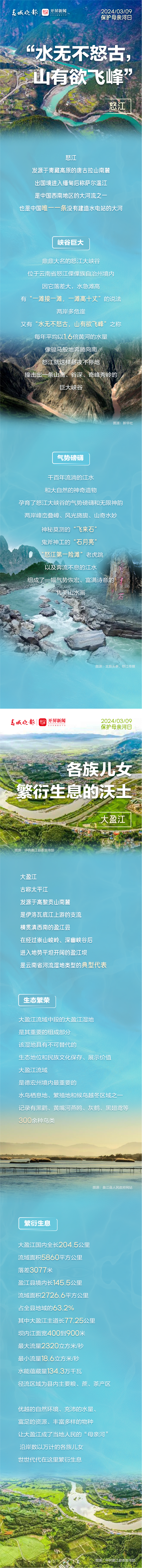 保护母亲河日(长图)