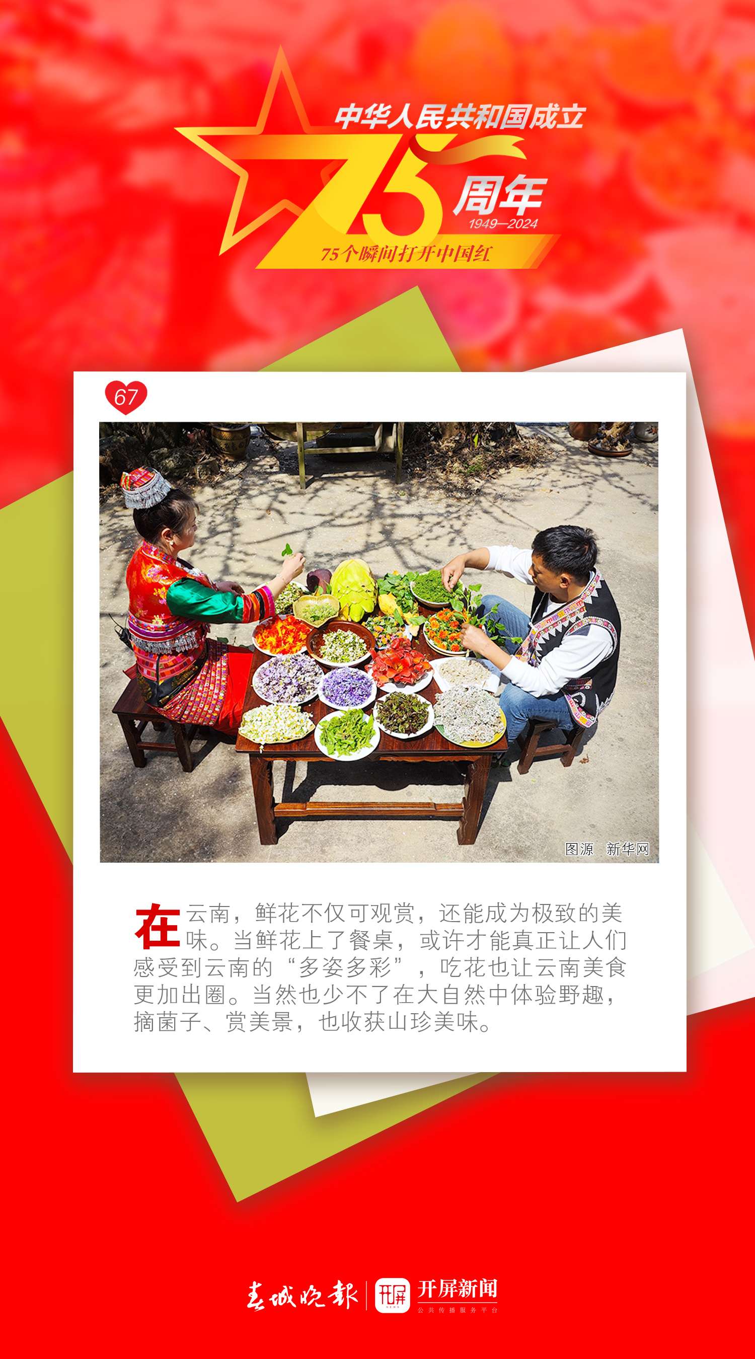 75个瞬间打开中国红 | 美好生活在云南