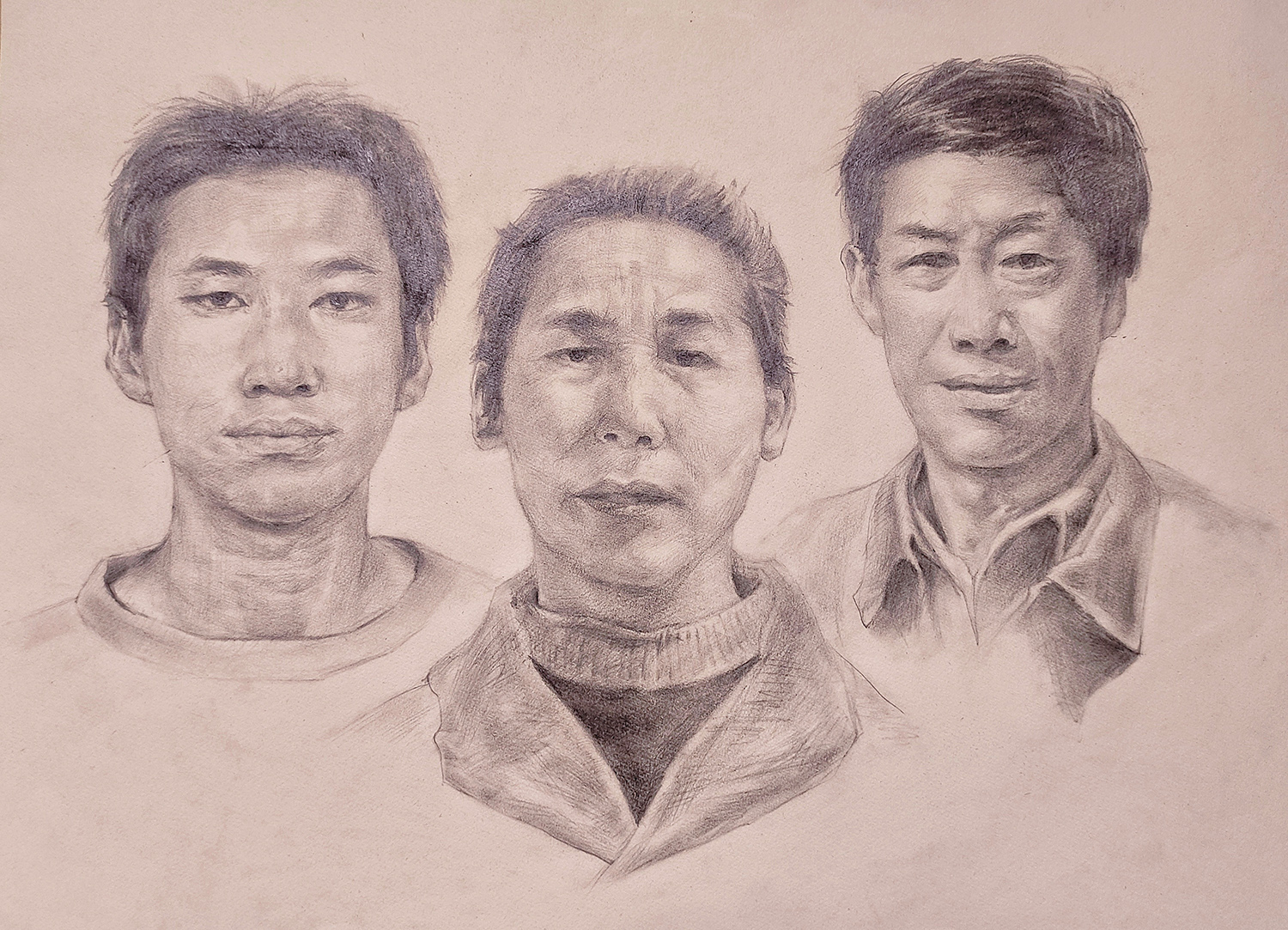 杨继斌全家福画像  万菊芬 摄.jpg
