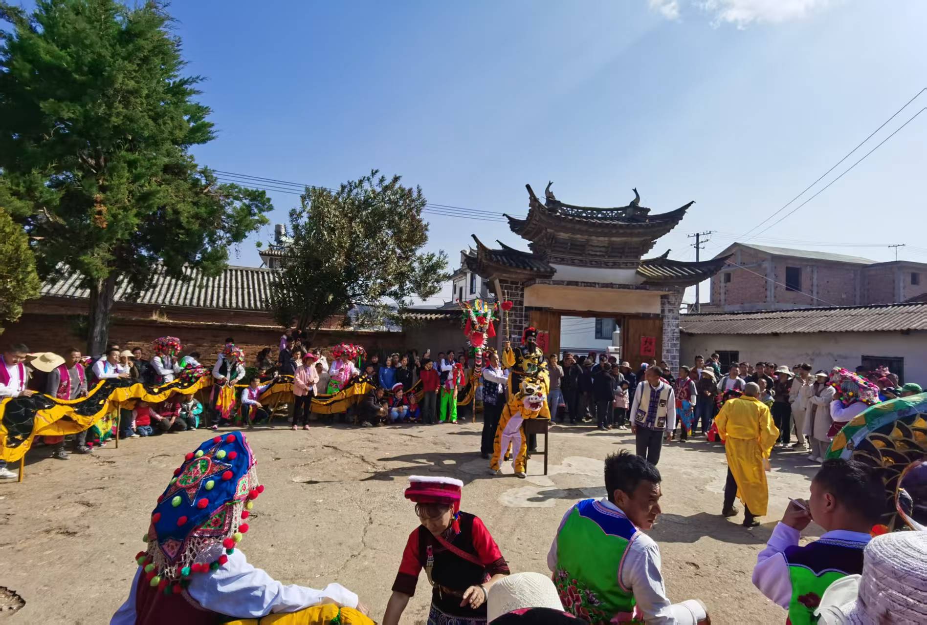 龙腾狮舞兴盛世!大理宾川“千年古邑”乡风乡韵年味浓(有视频) (1).jpg
