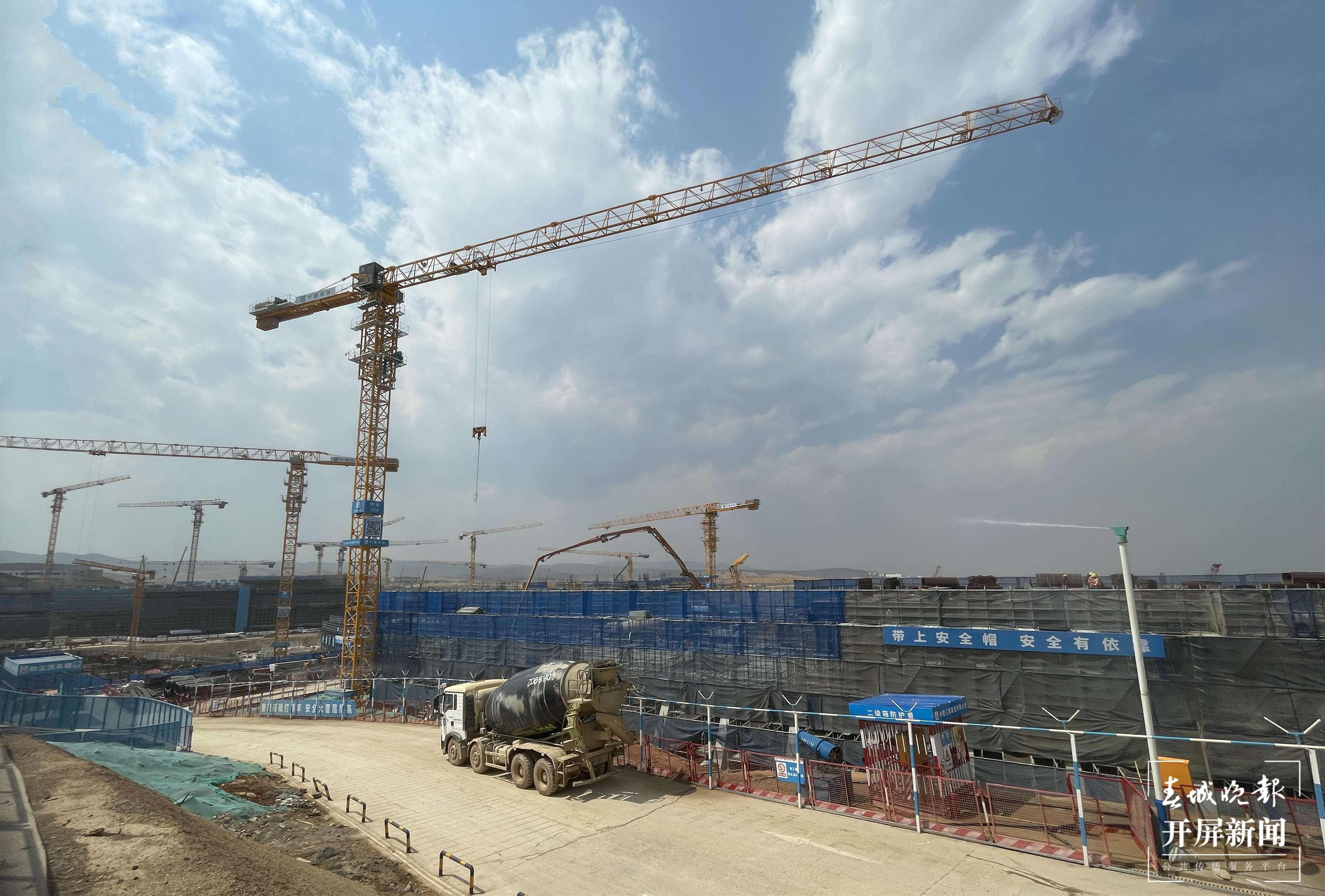 昆明长水国际机场T2航站楼工程建设稳步推进