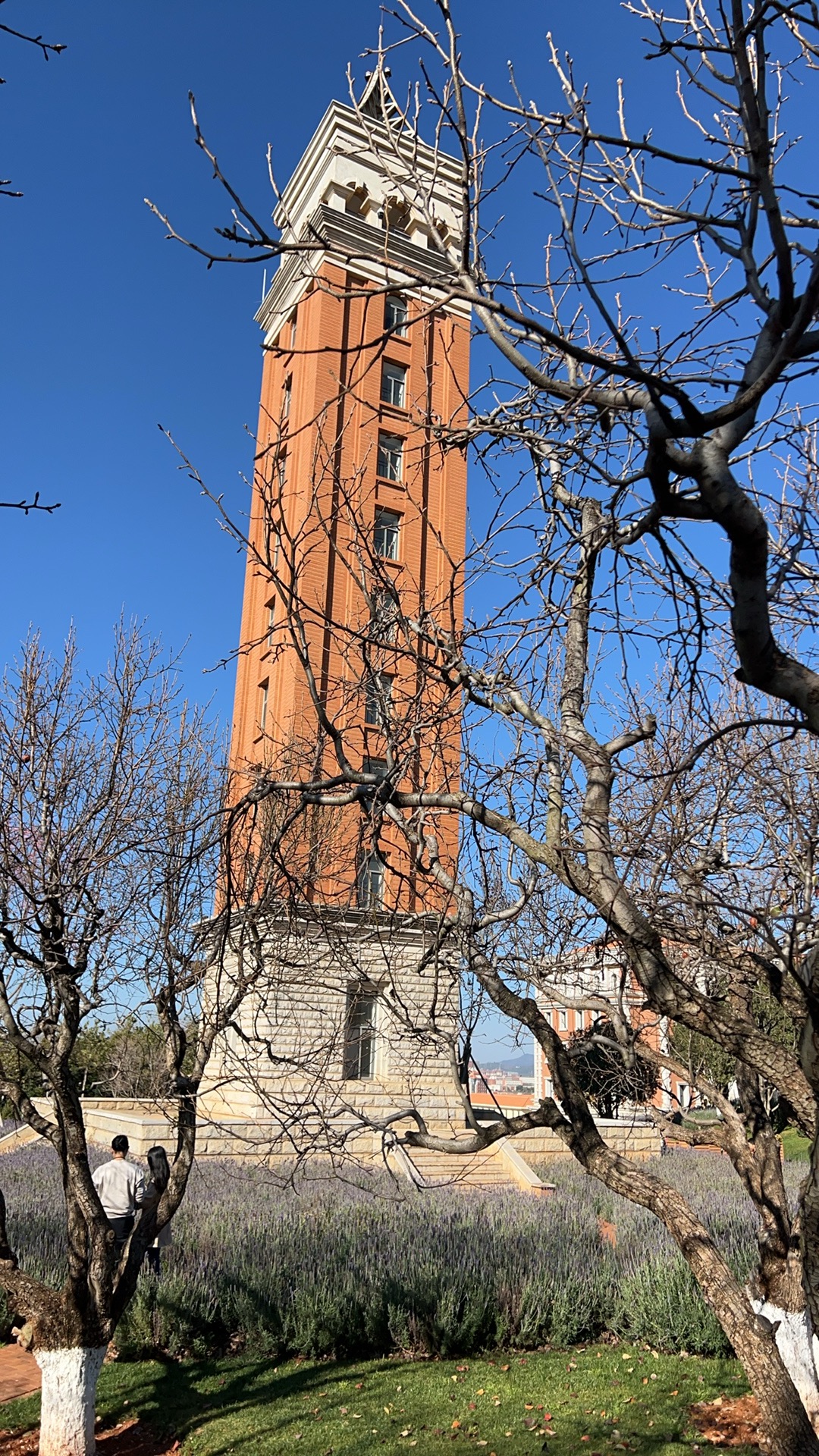 云南大学呈贡校区校园标志性建筑钟楼.jpg