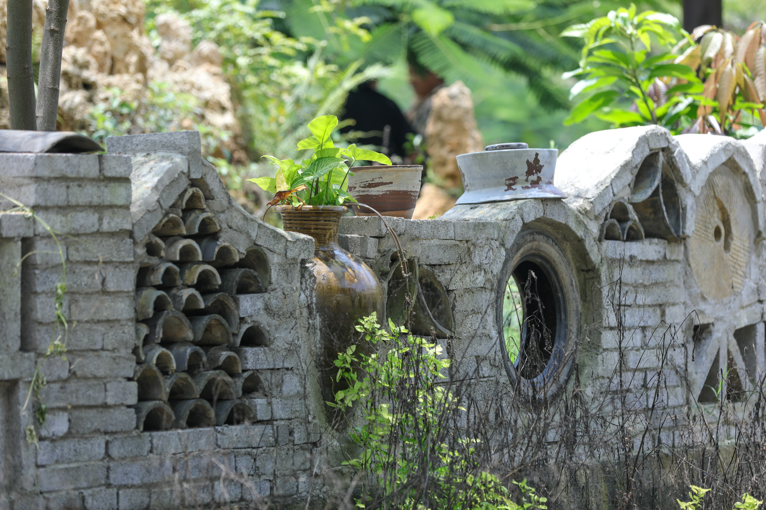 小公园里的景也是村民们“众筹”出来的